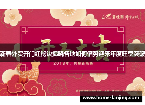 新春外贸开门红秘诀揭晓各地如何借势迎来年度旺季突破